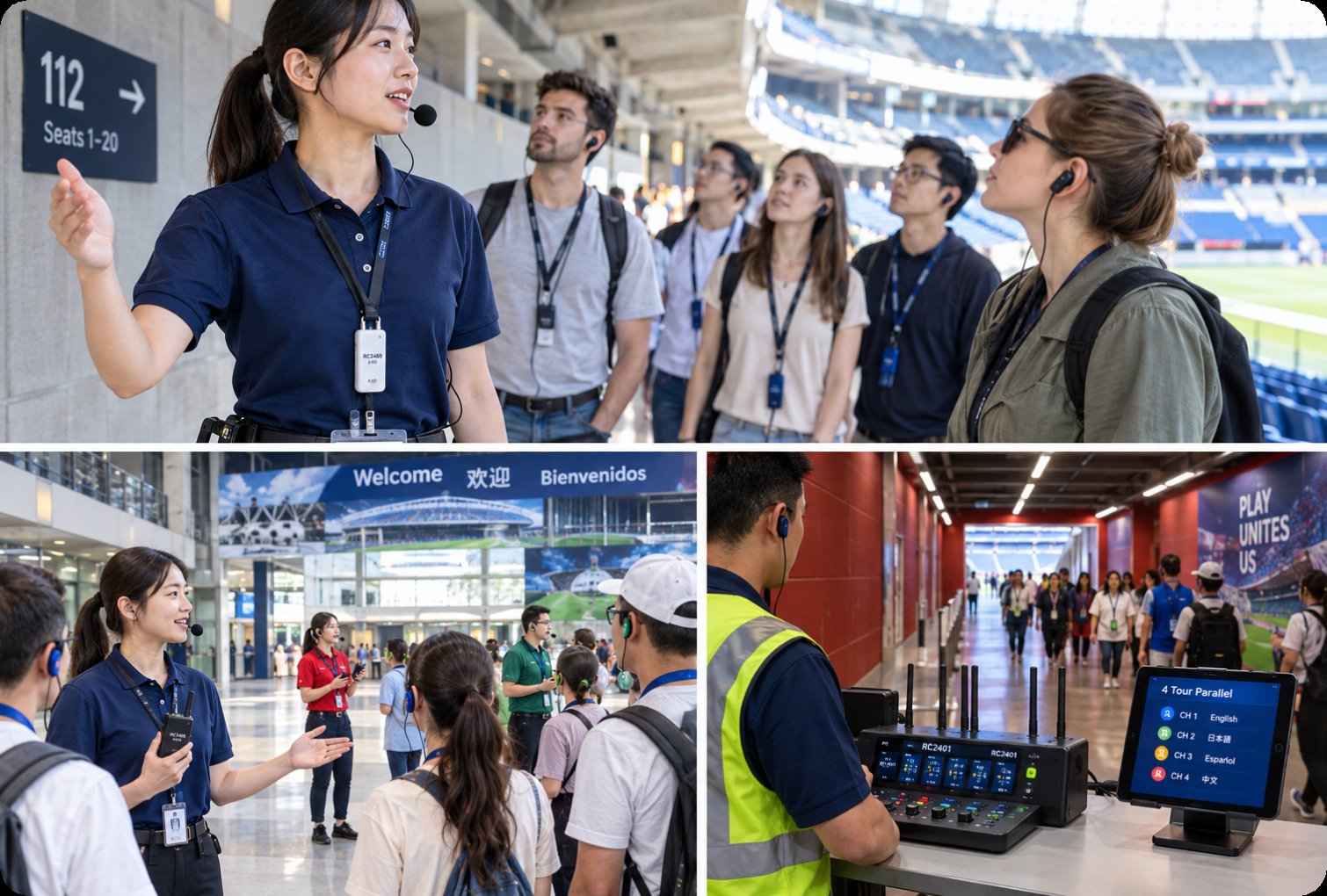 RC2468, RC2406, and RC2401: A Stadium Tour Case Study for Multi-Group Fan Days(图3) RC2468, RC2406, and RC2401: A Stadium Tour Case Study for Multi-Group Fan Days(图3)