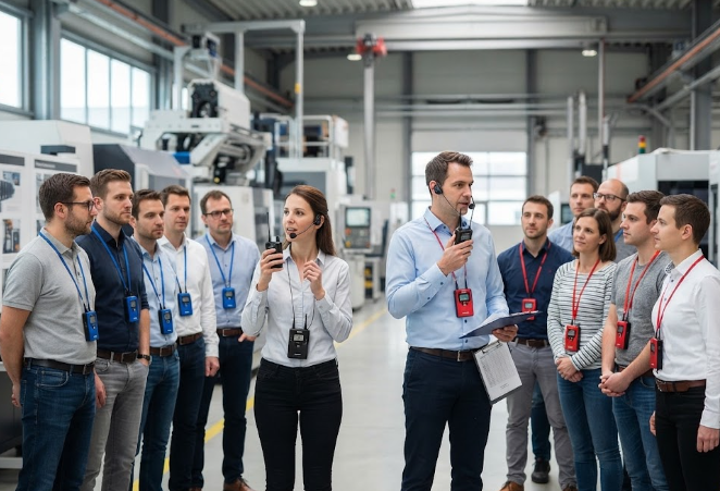 RC2500 and RC2468: How Factory Tour Audio Evolved Across Three Plant Floors(图2)