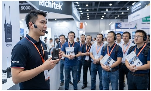 Trade Show Audio Without Frequency Paperwork: Richitek RC2401, RC2406 and RC2500 vs Audio-Technica 5000 Series and mGuide Pellegrino 2(图1) Trade Show Audio Without Frequency Paperwork: Richitek RC2401, RC2406 and RC2500 vs Audio-Technica 5000 Series and mGuide Pellegrino 2(图1)