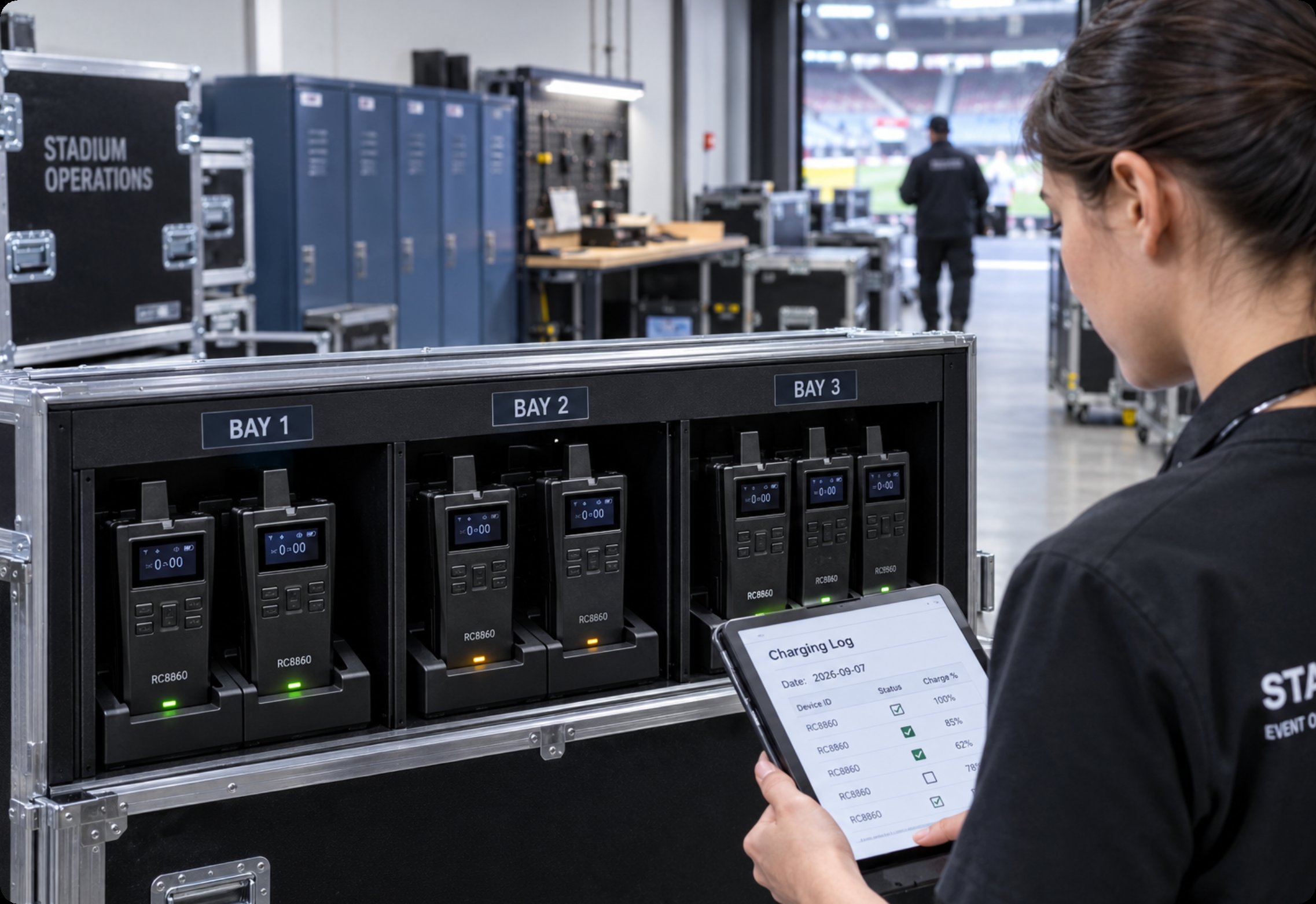 RC8860 and RC2500: Troubleshooting Stadium Tour Audio on Match Day(图2) RC8860 and RC2500: Troubleshooting Stadium Tour Audio on Match Day(图2)