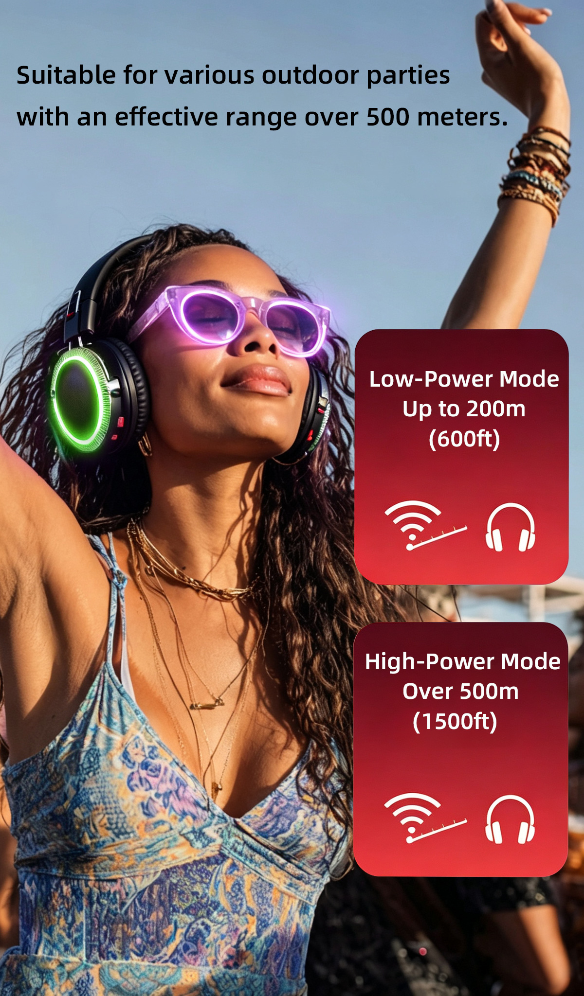 Silent Disco Wireless Headphone Syste(图9) Silent Disco Wireless Headphone Syste(图9)