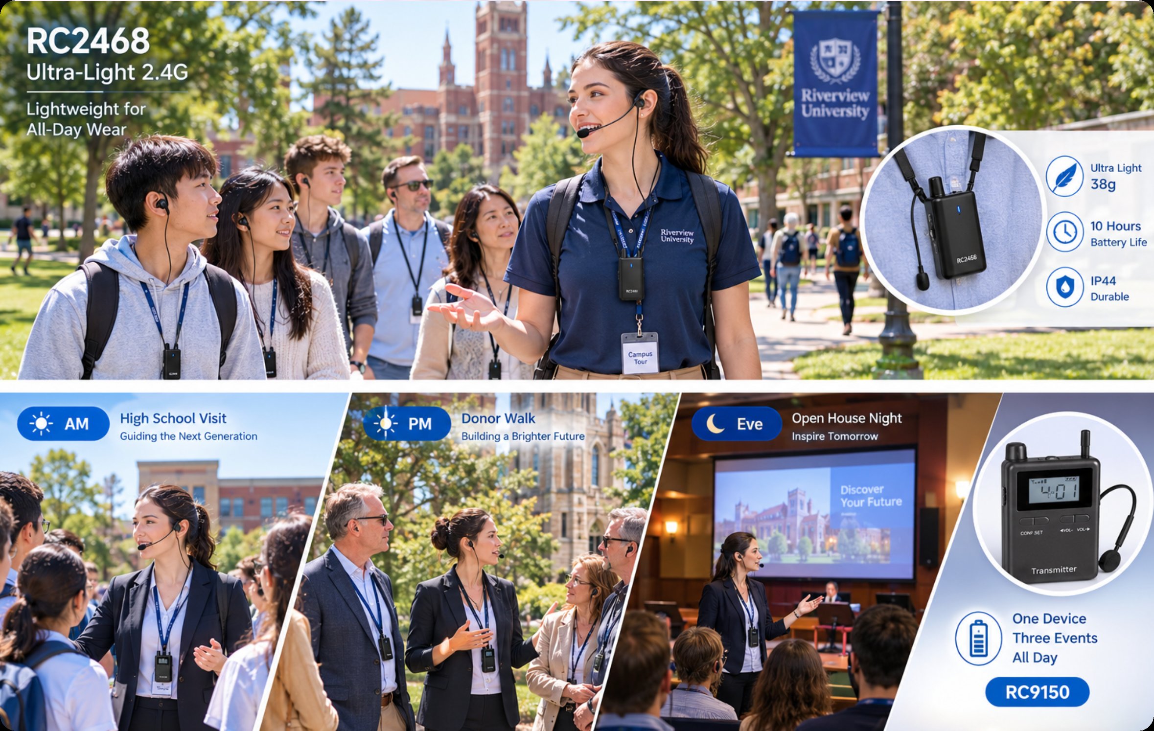 RC2468 and RC9150: What Campus Tours Look Like When They Run All Year(图2)