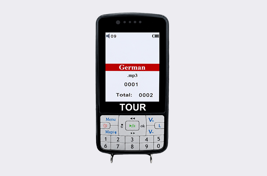 2.8-Inch Semi-Auto Digital Audio Guide