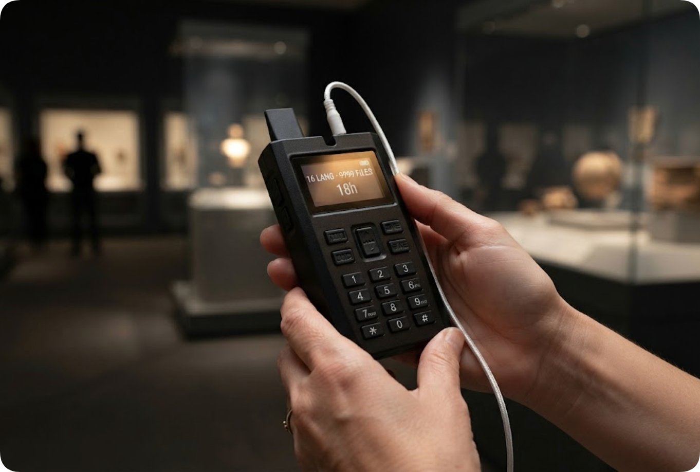 2.8-Inch-Semi-Auto-Digital-Audio-Guide-museum_multilingual 2.8-Inch-Semi-Auto-Digital-Audio-Guide-museum_multilingual