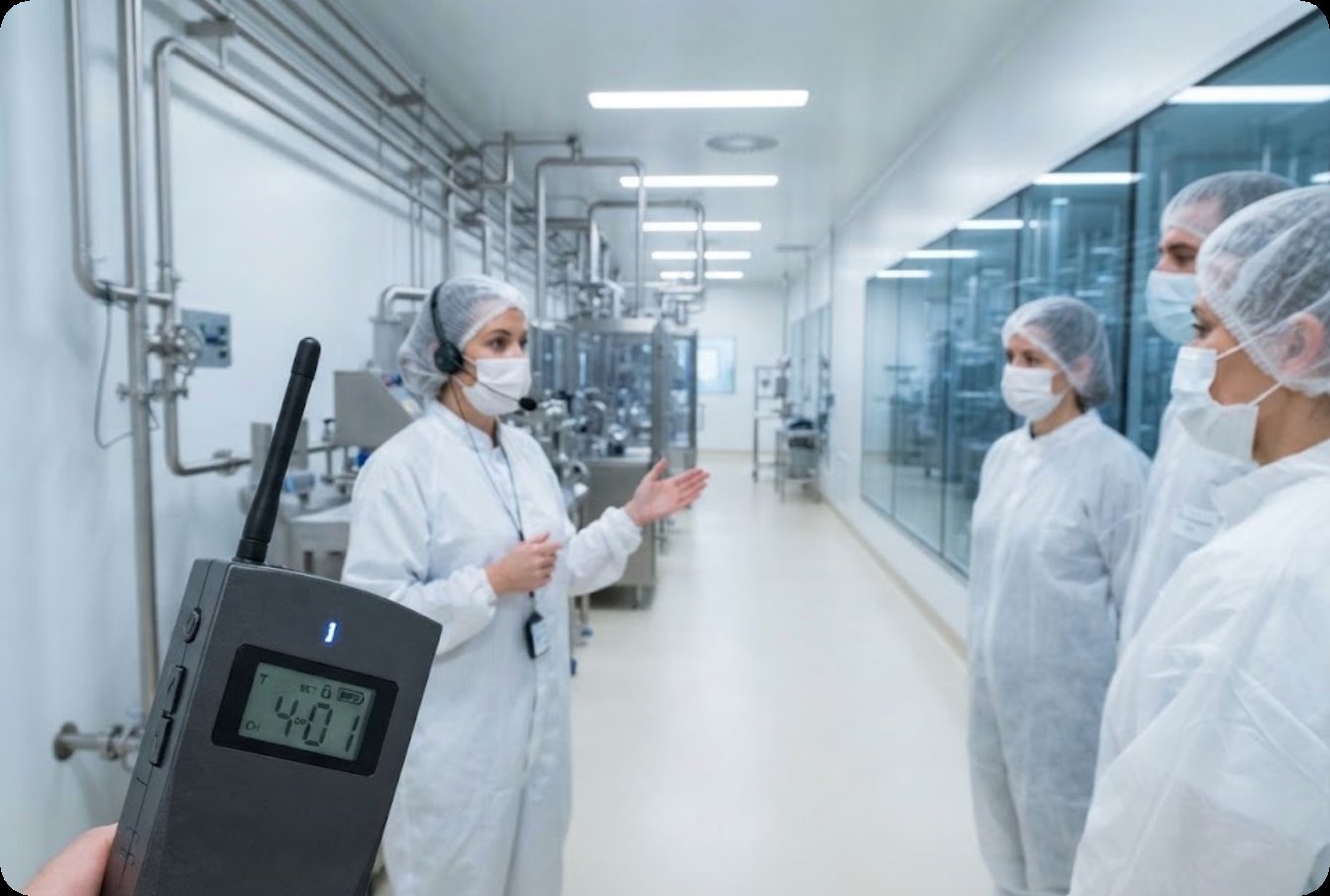 richitek pharma_factory_tour vs sennheiser bluehertz 1