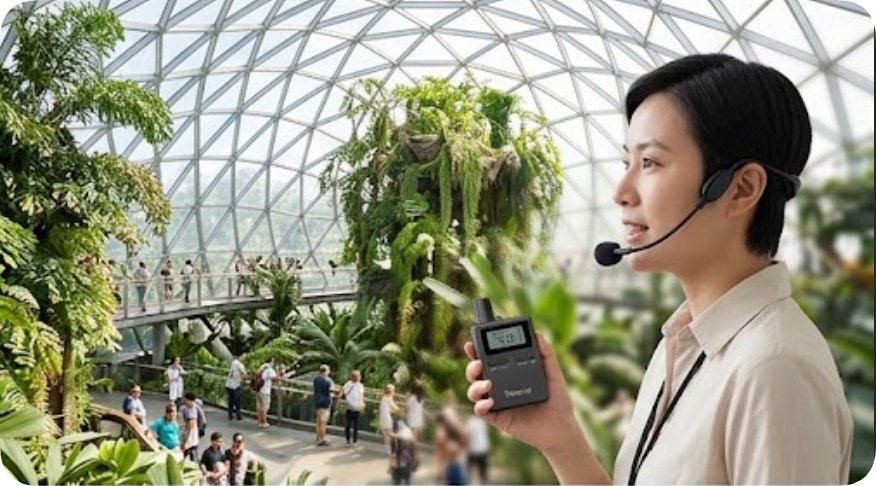 Guide-with-RC2501-transmitter-at-aviary Guide-with-RC2501-transmitter-at-aviary