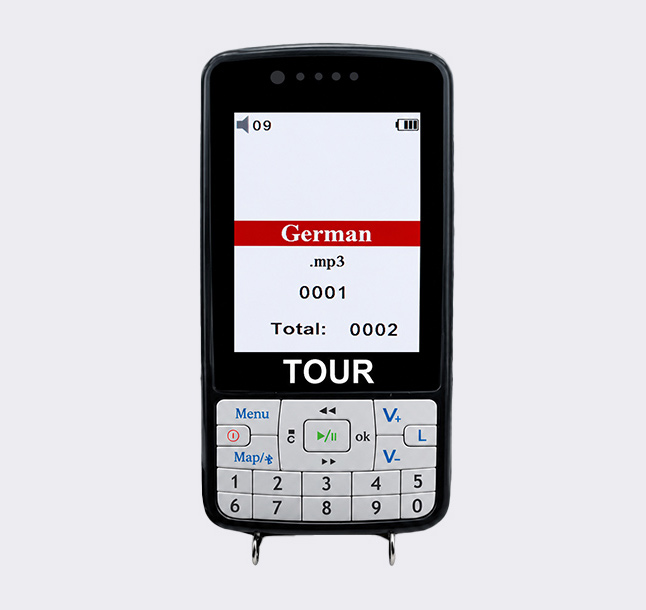 2.8-Inch Semi-Auto Digital Audio Guide