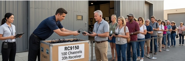 RC9150 film studio season fleet wireless audio equipment